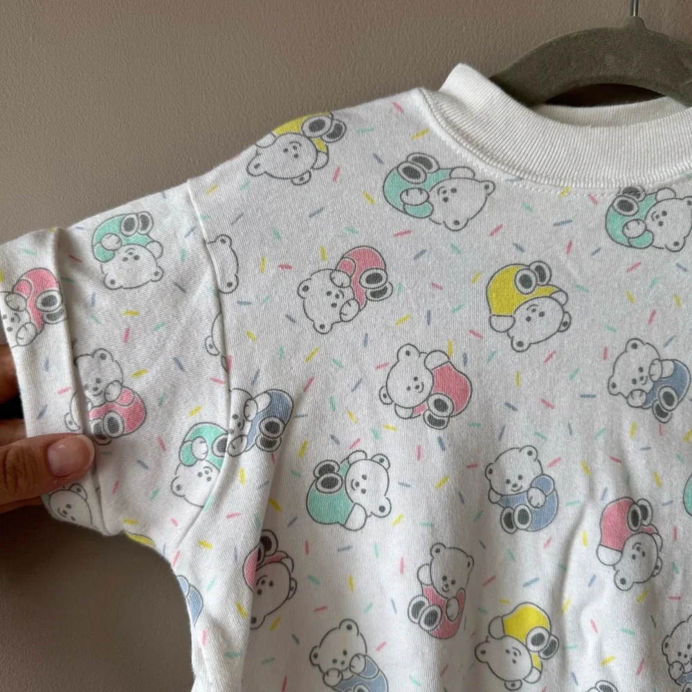 Vintage Baby Rageous Bears and Sprinkles Bubble Jumpsuit‎ Size 9 months